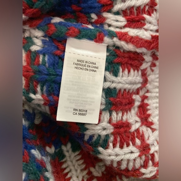 Lucky Brand Men’s Fairisle Crew-Neck Sweater - Multicolored Size XL - Picture 9 of 11